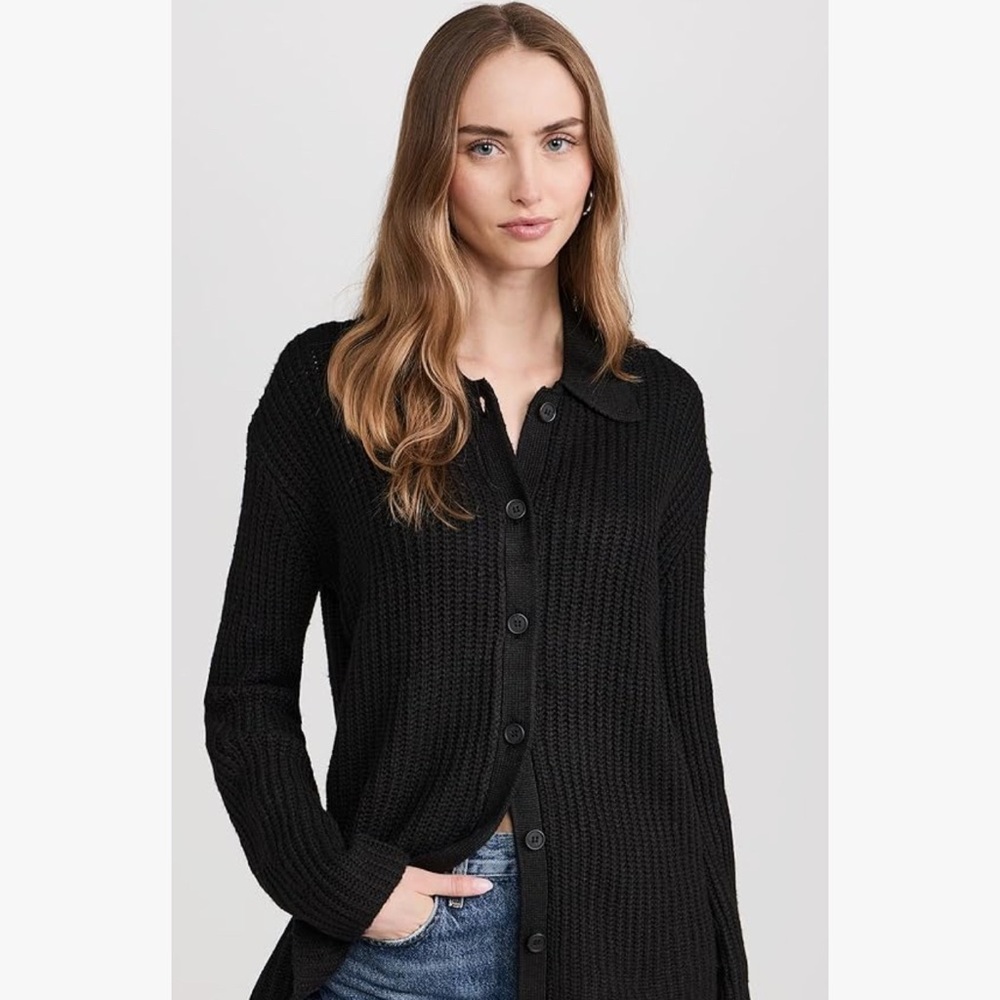 ZSUPPLY Black Knit Women's Sweater